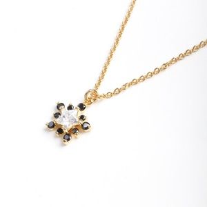 Ate spade crystal star necklace